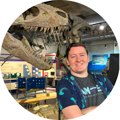 Portrait of staff member Brian Imparato-Shiel.