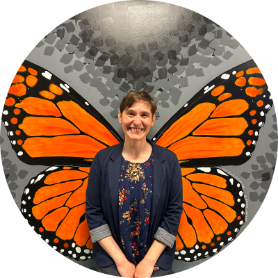 Portrait of staff member Melody Holinger.